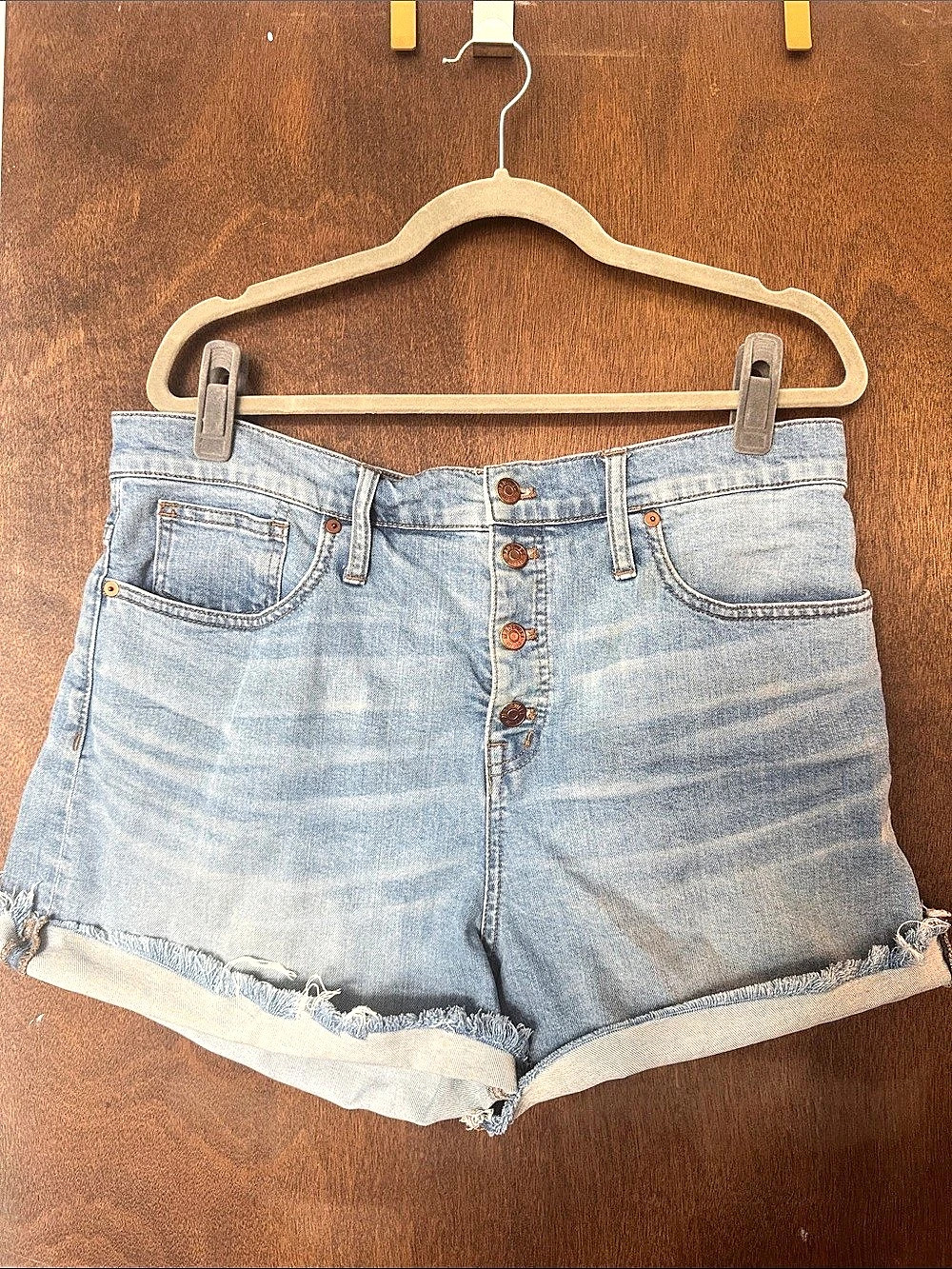 Madewell Denim Cutoff Jean Shorts Waist 32